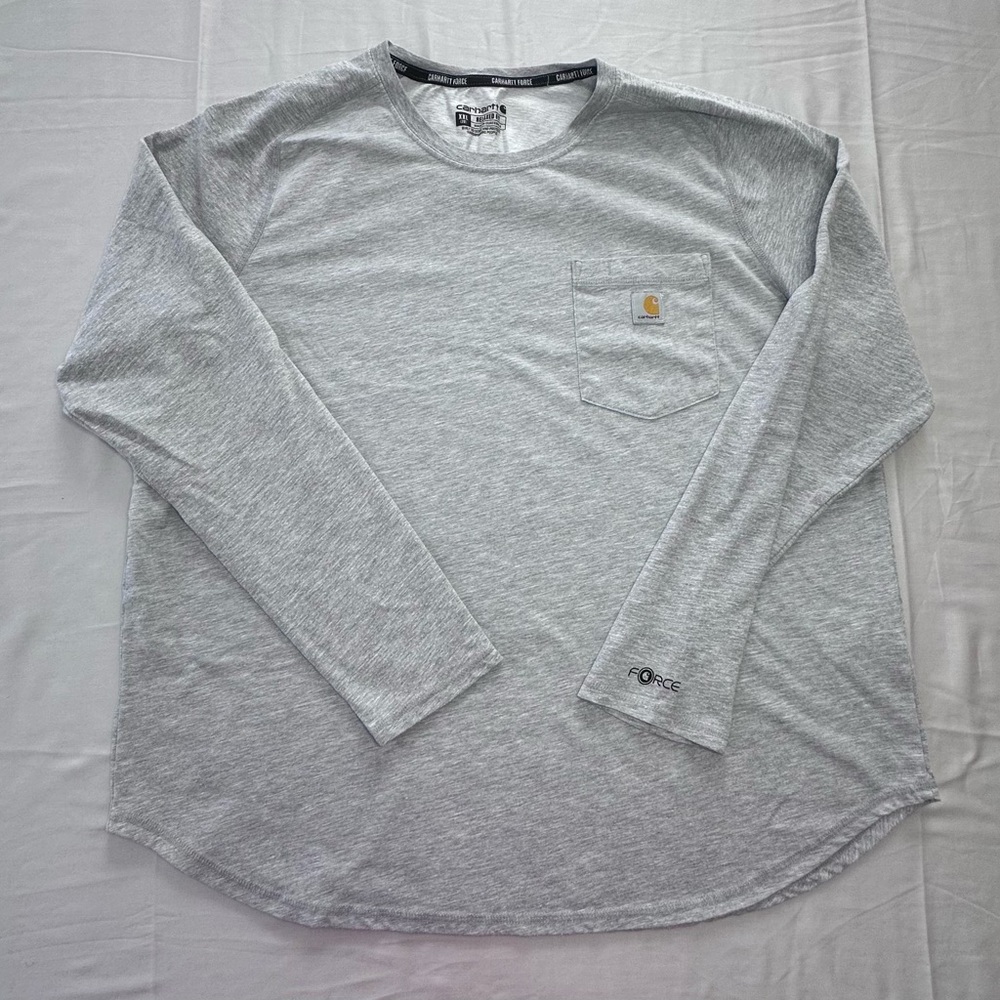 Carhartt Men's Force Relaxed Fit Long-Sleeve Pocket T-Shirt Size XXL